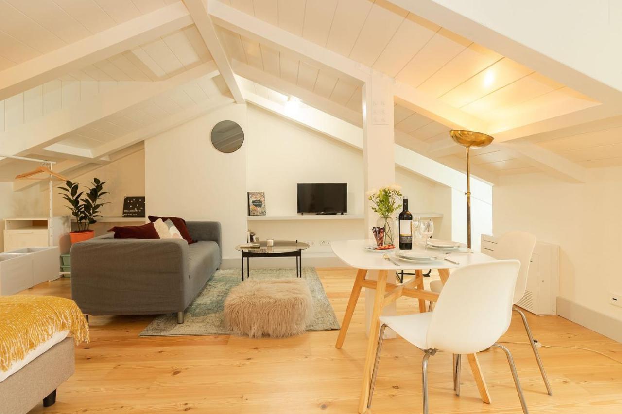 Cosy Baixa Studio Lisbon Luaran gambar